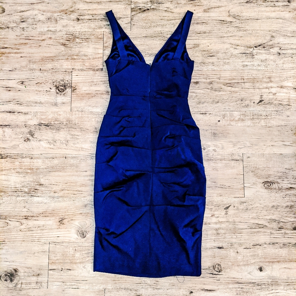 CACHE Cocktail Dress in Royal Blue - Picture 4 of 6
